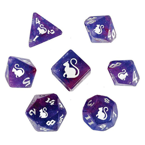 Dice - 7-Set Kitty Clacks: Quantum