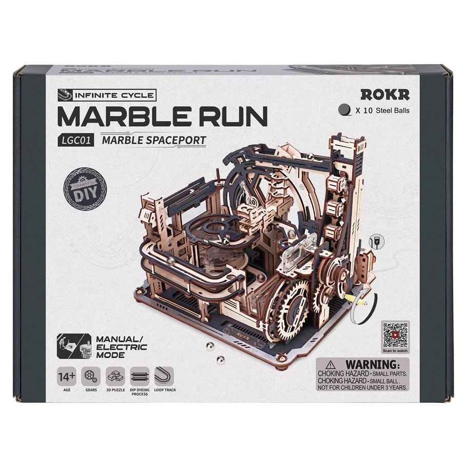 3D Puzzle - Marble Spaceport