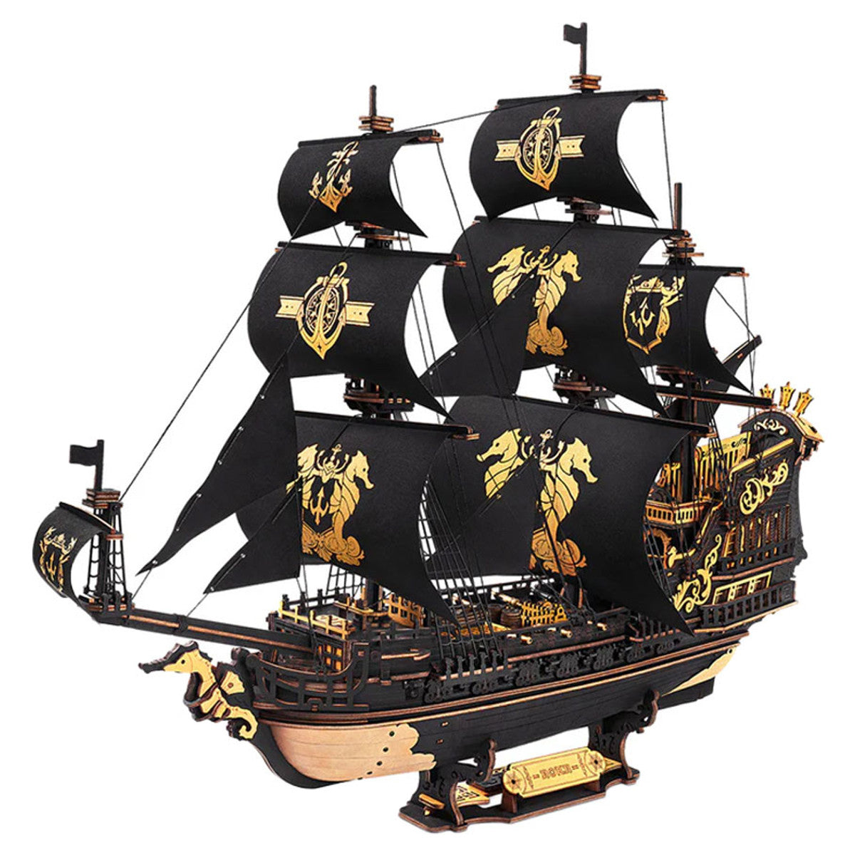 3D Puzzle - Barque Sailing Ship