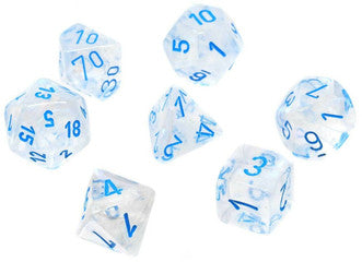 Dice - Mini, Icicle/Light Blue