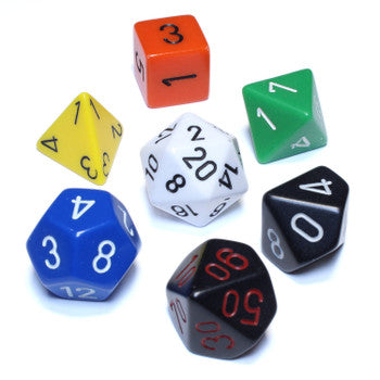 Individual Dice (random color)