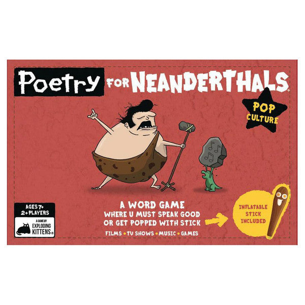 Poetry for Neanderthals - Pop Culture