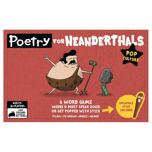 Poetry for Neanderthals - Pop Culture