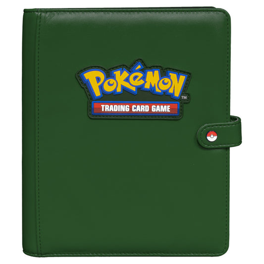 Pokemon Premium Snap Binder, 4-Pocket, Green