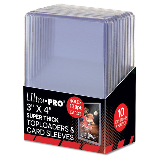 Sleeves: Toploader 130PT Super Thick (10)
