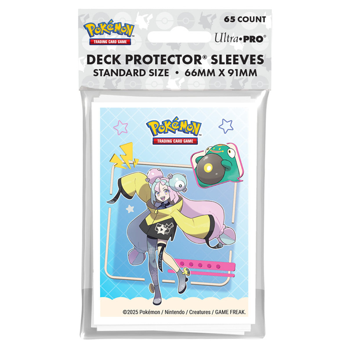 Sleeves, Pokémon, Iono & Bellibolt, 65 Count