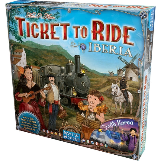 Ticket to Ride: Iberia + South Korea (Map Collection 8)